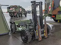 Klappbare Palettengabel