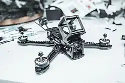 Quadrocopter mit FPV-Ausstattung