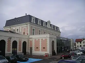 Bahnhof Hendaye, Empfangsgebäude (Straßenseite)