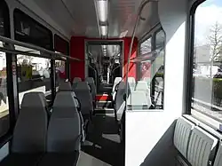 Innenraum zweiter Klasse