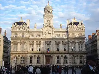 Das Hôtel de ville von Lyon