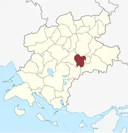 Lage des Herringe Sogn in der Faaborg-Midtfyn Kommune