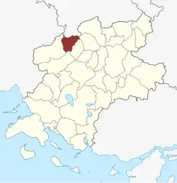 Lage des Vejle Sogn in der Faaborg-Midtfyn Kommune