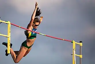 Fabiana Murer aus Brasilien – Vizeweltmeisterin mit Südamerikarekord