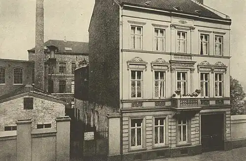 Henkel & Cie. Fabrik- und Kontorgebäude in Aachen (Foto Erwin Quedenfeldt 1916)