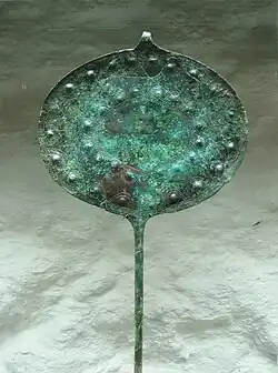 Die 1943 gefundene Scheiben­nadel