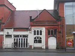 Das Gebäude der Fallowfield Station