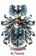 Wappen der Vorfahrenfamilie de Famars