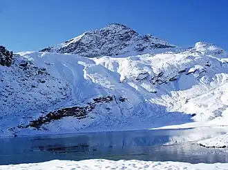 Vom Guraletschsee nach Süd-Südwest