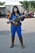 FaRK 2019 – Teilnehmerin im Fallout 76 Cosplay