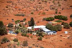 Farm 16 km nordwestlich von Aranos