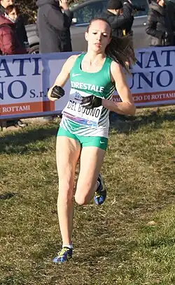 Die fünftplatzierte Federica Del Buono