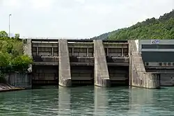 Laufkraftwerk bei Feistritz