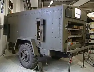 Feldbackofen in der Logistischen Lehrsammlung