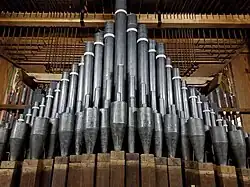 Pfeifen der Johann-Georg-Stein-Orgel