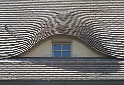 Fledermausgaube (Dorfkirche Wildenbruch)