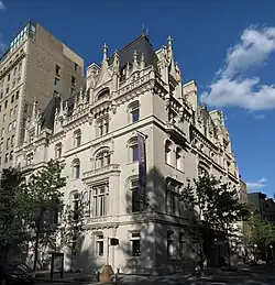 Felix M. Warburg-Haus an der 92nd Street/Fifth Avenue, heute das Jüdische Museum (1906-08)