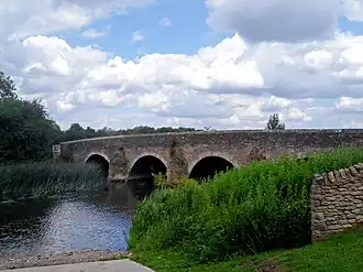 Die 1818 erbaute Brücke in Felmersham