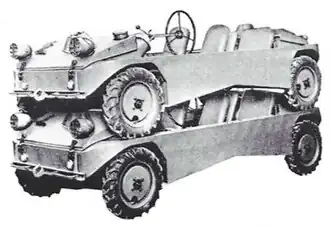 Fend G600 zum Transport gestapelt