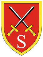 Verbandsabzeichen Fernmeldeschule und Fachschule des Heeres für Elektrotechnik