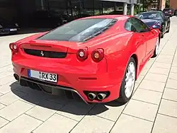 F430 Heckansicht