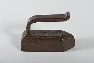 Blockeisen mit angegossenem Griff