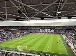 Das Stadion vor einem Ligaspiel gegen den FC Emmen (2022)