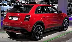 Fiat 600e, Heckansicht