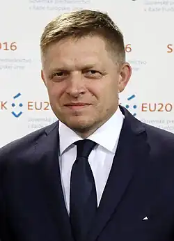 Zurückgetretener Regierungschef Robert Fico, 2016