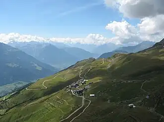 Fiescheralp gen Westen