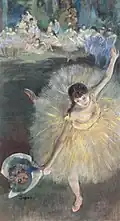Edgar Degas: Fin d’Arabesque 1877 Musée d’Orsay