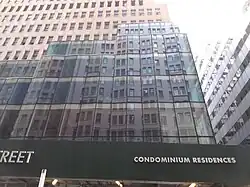 Verglaster Teil des Annex im September 2020