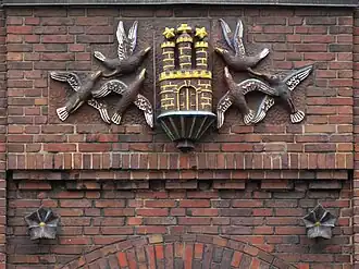 Eingang Valentinskamp Mitte