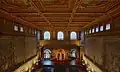 Palazzo Vecchio: Salone dei Cinquecento, von Vasari 7 m erhöht