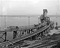 Die ursprüngliche Second Narrows Bridge im Jahr 1926