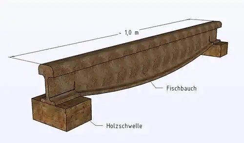 Fischbauchschiene
