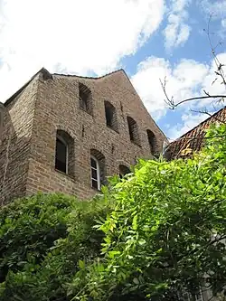 Rückfassade des Gießereihauses „Zum Lamm“