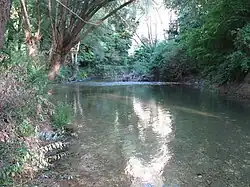 Der Aterno im Mittellauf bei Molina Aterno