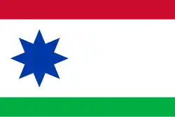 Flagge der Gemeinde Achtkarspelen