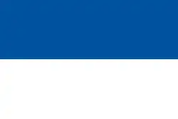 Flagge der Gemeinde Assen