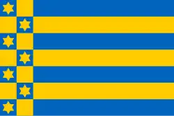 Flagge des Ortes Ferwerderadiel