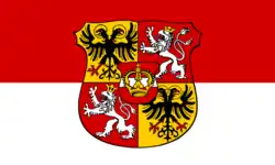 Alte (l.) und neue (r.) Flagge von Görlitz