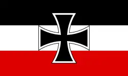 Reichsflagge (mit Eisernem Kreuz)