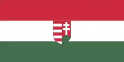 Flagge Ungarns 1918–1919