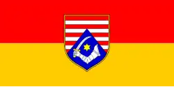 Flagge der Gespanschaft Karlovac