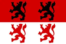 Flagge des Ortes Krommenie