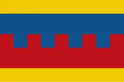 Flagge des Ortes Sloten