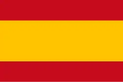 Handelsflagge von Spanien