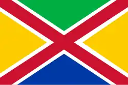 Flagge der Gemeinde Steenbergen