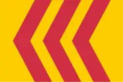 Flagge der Gemeinde Voorst